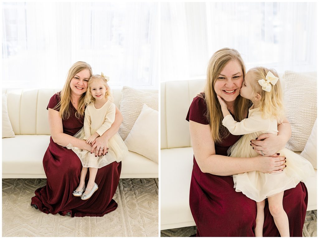 mommy and me portraits